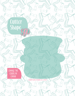 Christmas Snowman Cookie Cutter STL File with PNG Images to Match - For 3D Printing and Edible Ink Printers