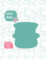 Christmas Snowman Cookie Cutter with PNG Images to Match - Hand Drawn Graphics for Edible Ink Printers