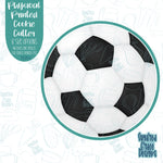 Soccer Ball Cookie Cutter with Matching PNG Images for Edible Ink Printers Including Eddie