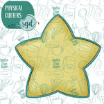 Space Star Cookie Cutter with PNG Images to Match - Hand Drawn Graphics for Edible Ink Printers (Copy)