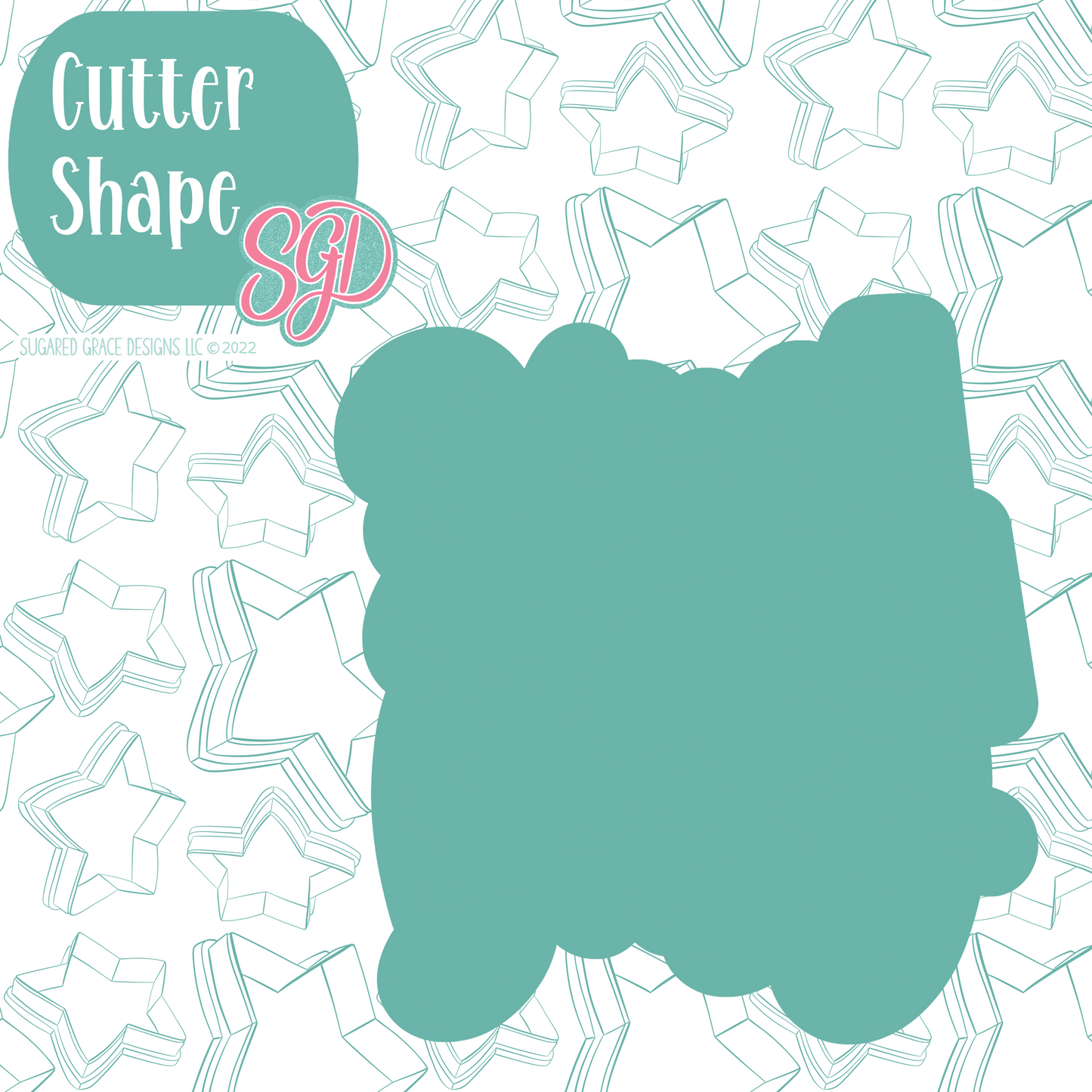 Spice Spice Baby Cookie Cutter Plaque with PNG Images to Match - Hand Drawn Graphics for Edible Ink Printers