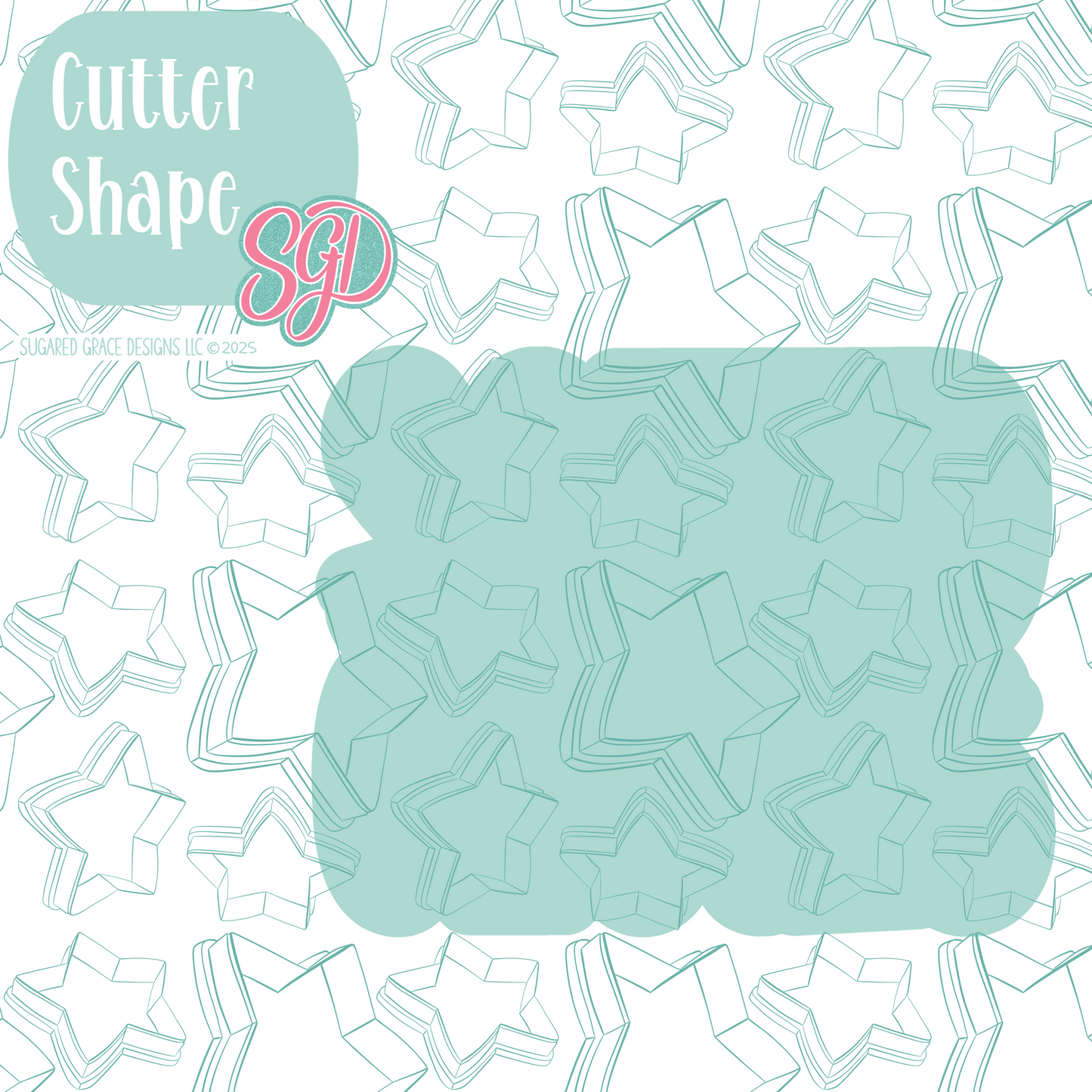 Squad Ghouls Plaque Cookie Cutter STL File with PNG Images to Match - For 3D Printing and Edible Ink Printers