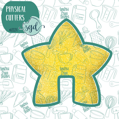 Star Mug Hugger Cookie Cutter with PNG Images to Match - Hand Drawn Graphics for Edible Ink Printers (Copy) (Copy)