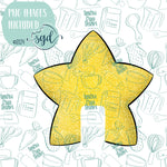 Star Mug Hugger Cookie Cutter STL Files with PNG Images to Match - For 3D Printing and Edible Ink Printers (Copy)