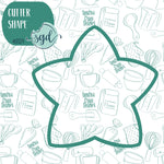 Star Cookie Cutter with PNG Images to Match - Hand Drawn Graphics for Edible Ink Printers