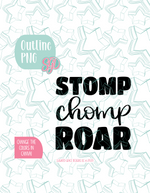 Stomp Chomp Roar Cookie Cutter STL File with PNG Images to Match - For 3D Printing and Edible Ink Printers