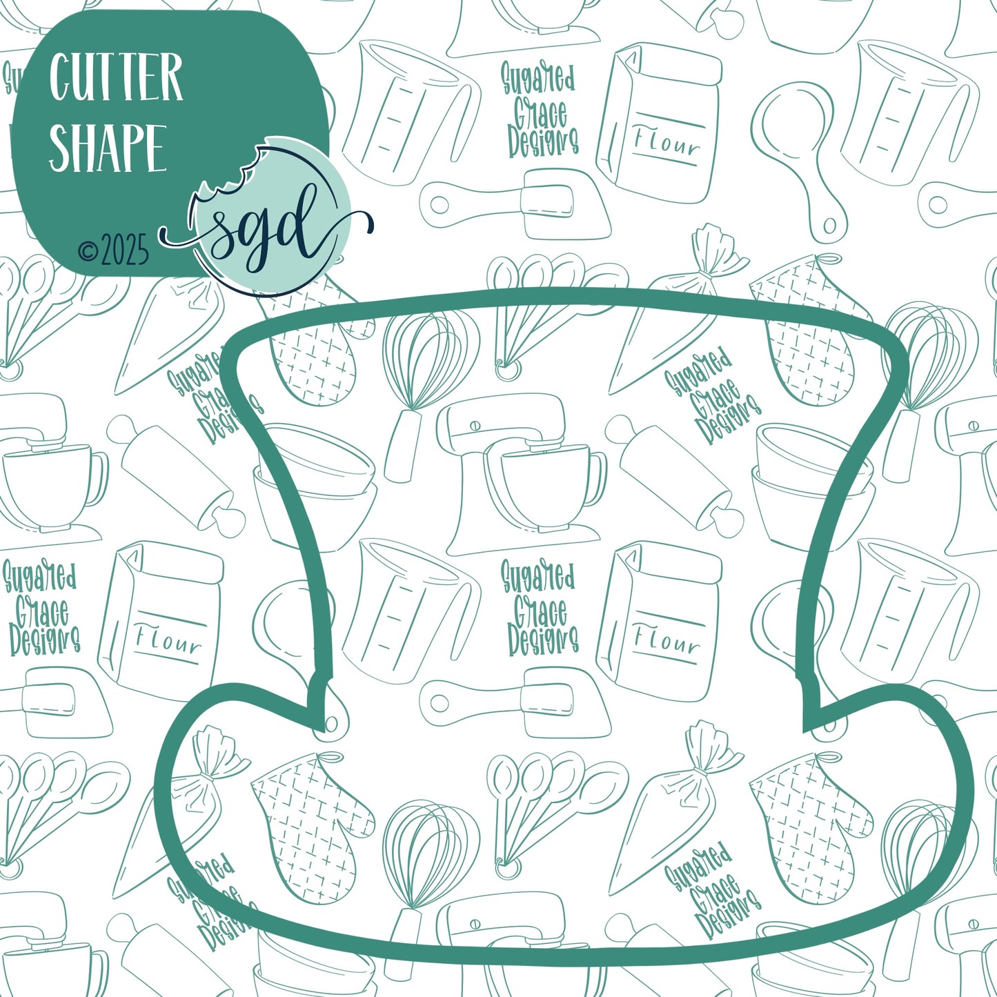 Leprechaun Hat Cookie Cutter for St Patrick's Day with PNG Images to Match - Hand Drawn Graphics for Edible Ink Printers (Copy)