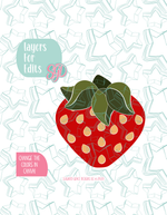 Strawberry Cookie Cutter STL and PNG set