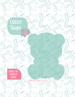Teddy Bear Cookie Cutter STL File with PNG Images to Match - For 3D Printing and Edible Ink Printers