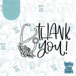 Thank You Nurses Appreciation Cookie Cutter STL Files for 3D Printing with Matching Printable PNG Images for Edible Ink Printers Including Eddie