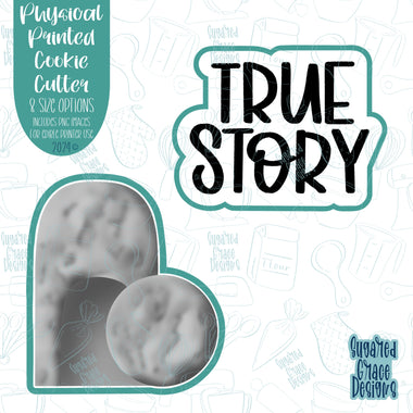 Easter True Story Cookie Cutter Set of 2 with Matching PNG Images for Edible Ink Printers Including Eddie