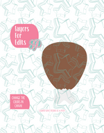 Turkey LegPNG Image Set for Edible Ink Printers - Hand Drawn Editable Graphics