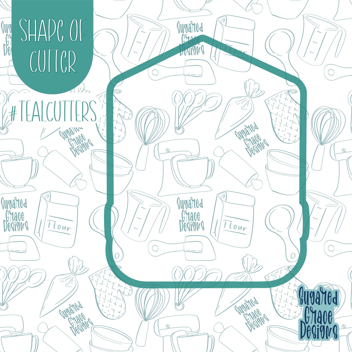 Back To School Wide Pencil Cookie Cutter with Matching PNG Images for Edible Ink Printers Including Eddie
