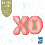 XO Practice Cookie for Perfecting Sugar Cookie Decorating Skills