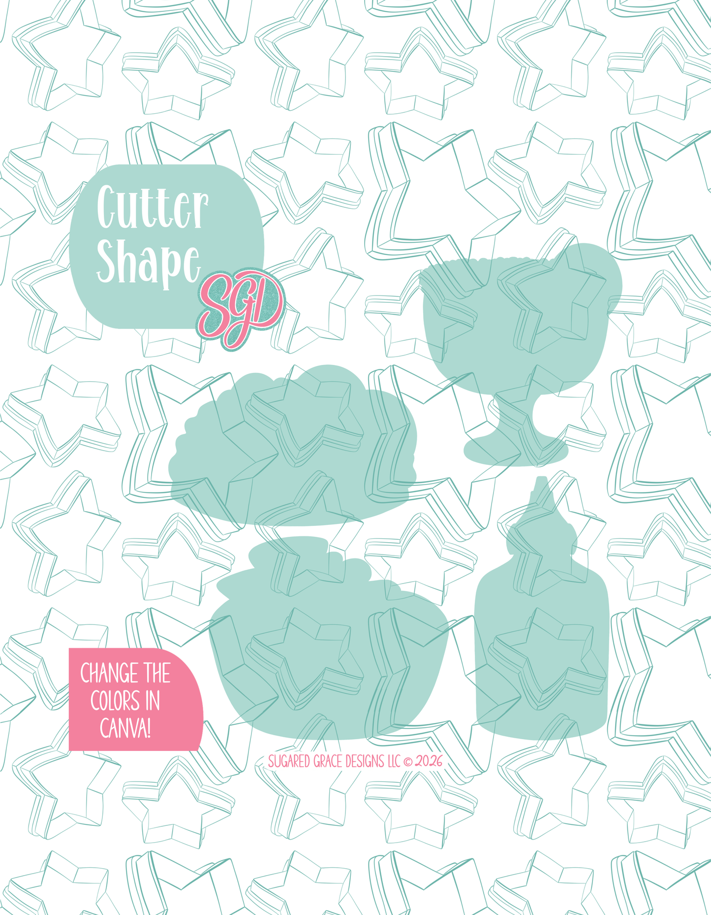 Taco Bout Your Feelings - 4 Cookie Cutter STL designs, 2 Cookie Tags, & 2 Printable Patterns - 7/26 Monthly Batch
