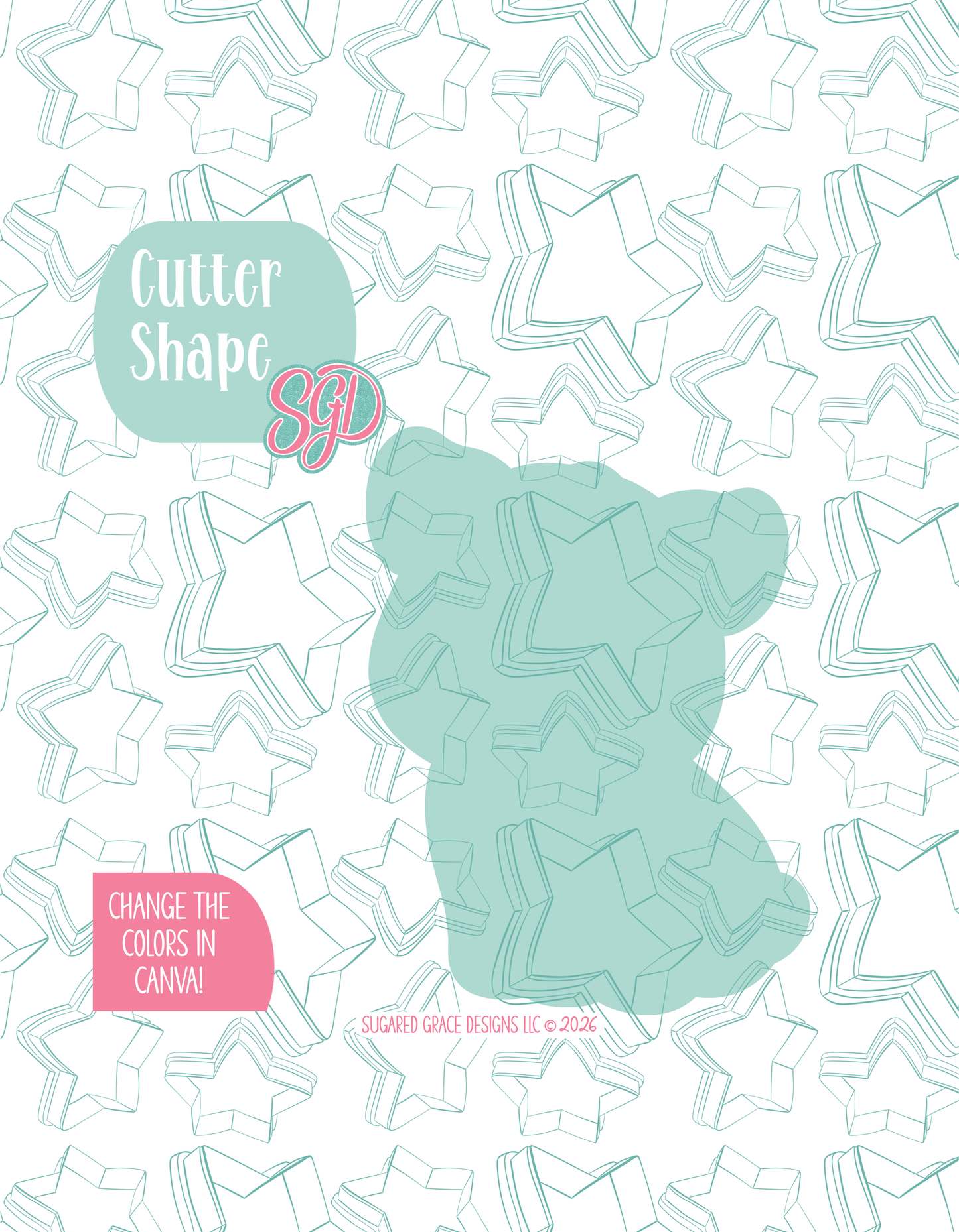 Prized Pig Cookie Cutter STL and PNG set