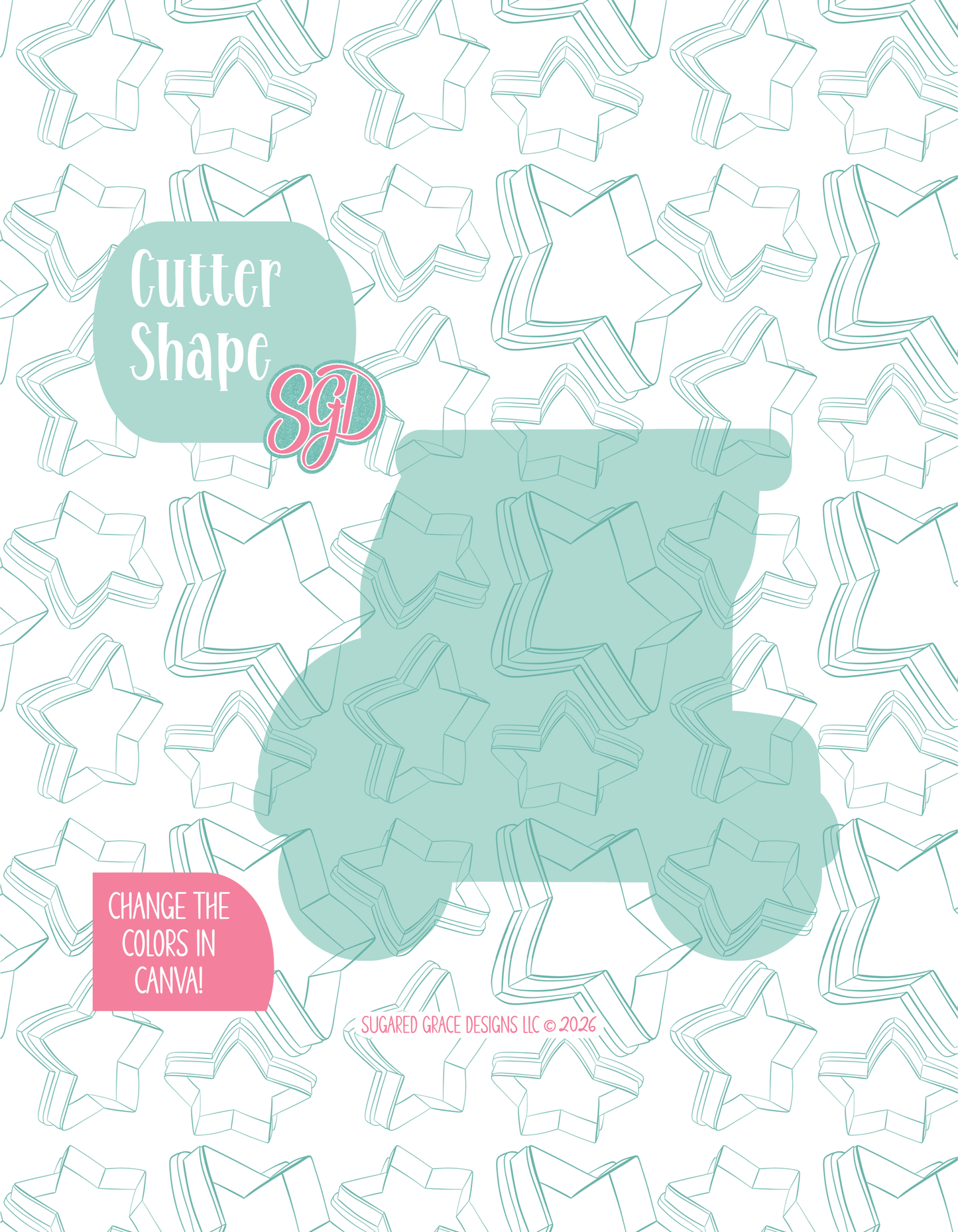 Golf Cart Cookie Cutter STL and PNG set