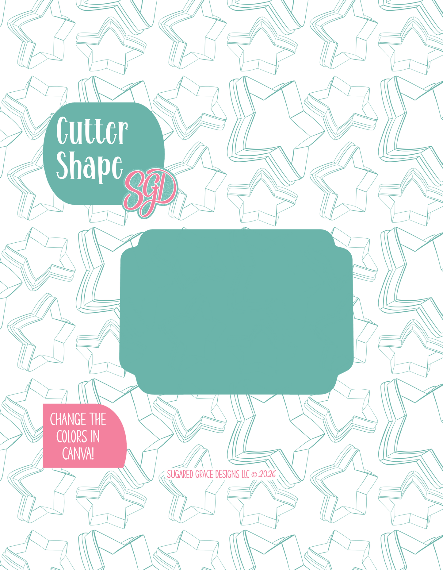 Admit One Ticket Cookie Cutter with matching PNG