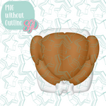 Cooked and Basted Turkey Cookie Cutter STL File with PNG Images to Match - For 3D Printing and Edible Ink Printers