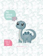 Brachiosaurus Dinosaur Cookie Cutter STL File with PNG Images to Match - For 3D Printing and Edible Ink Printers