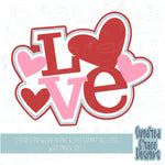 love Cookie cutter stl files for 3d printing, printable Valentine’s Day png images for Eddie edible printers