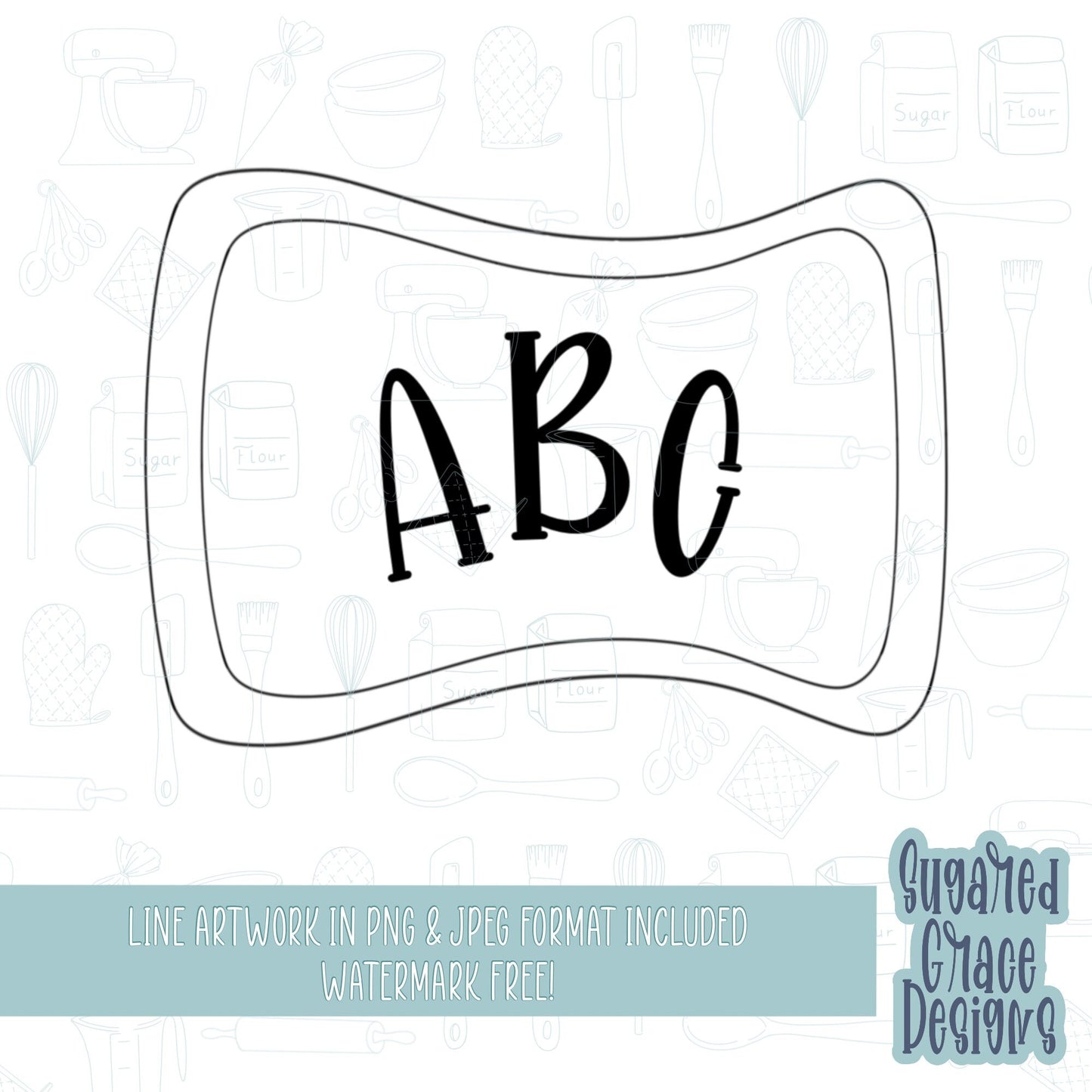 School chalkboard Cookie cutter STL file for 3D printing with png printable instant download for EDDIE edible ink printer, back to school