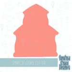 School house Cookie cutter STL file for 3D printing with png printable instant download for EDDIE edible ink printer, back to school teacher