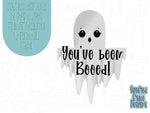 You’ve been booed ghost Cookie cutter stl files for 3d printing with matching printable png images for Eddie edible printers