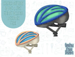 Rollerblade and helmet Cookie cutter STL file for 3D printing with png printable instant download for EDDIE edible ink printer