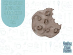 cookie for Santa Cookie cutter STL file for 3D printing with png printable instant download for EDDIE edible ink printer, Xmas cookie cutter