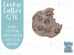 cookie for Santa Cookie cutter STL file for 3D printing with png printable instant download for EDDIE edible ink printer, Xmas cookie cutter