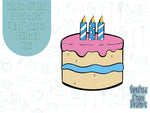 Comic style cake Cookie cutter stl, png image file, 3D printing, instant download, Eddie edible ink printer, comic cookie, comic cake,