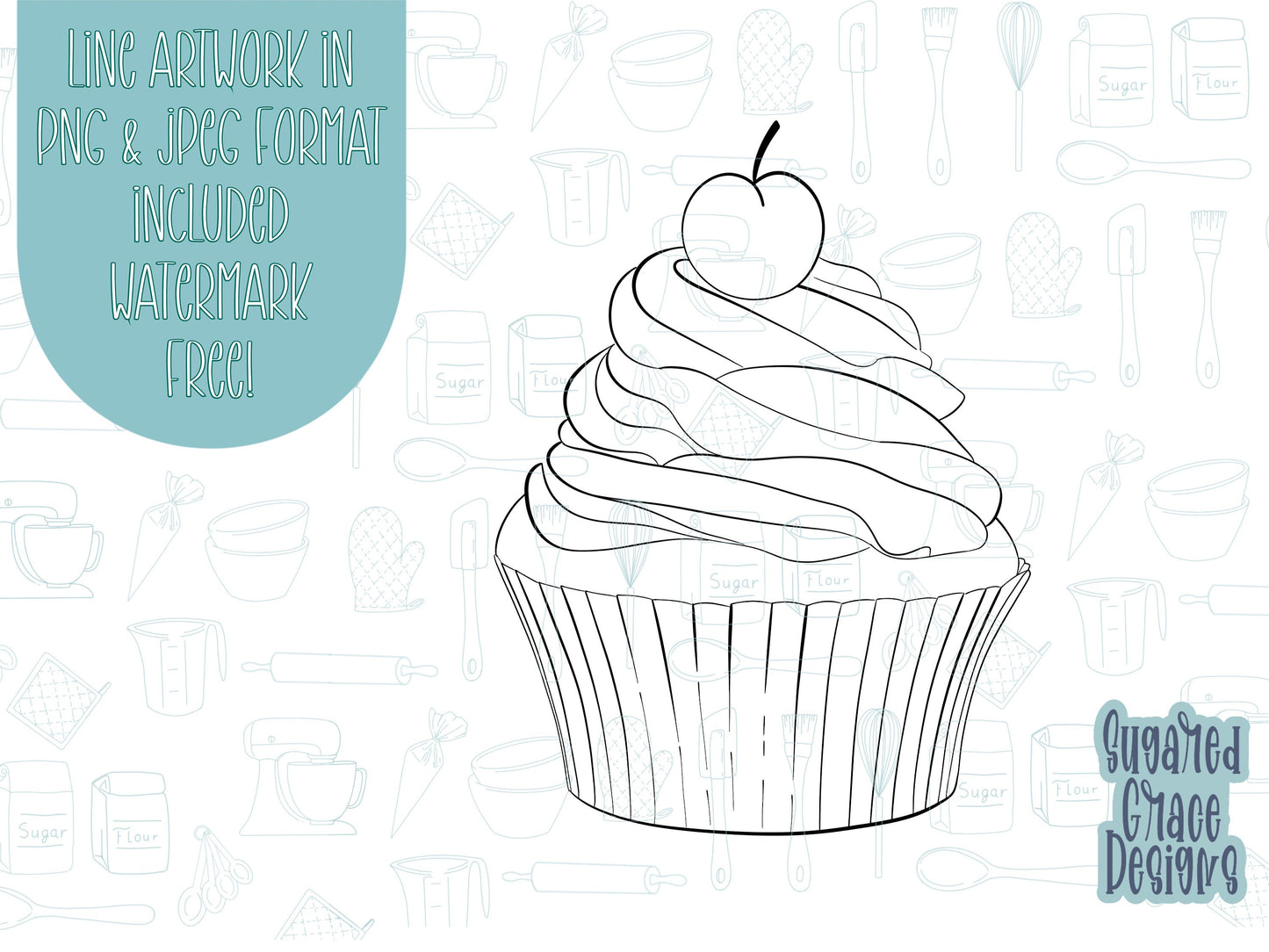 Comic style cupcake Cookie cutter stl, png image file, 3D printing, instant download, Eddie edible ink printer, comic cookie, comic cake,