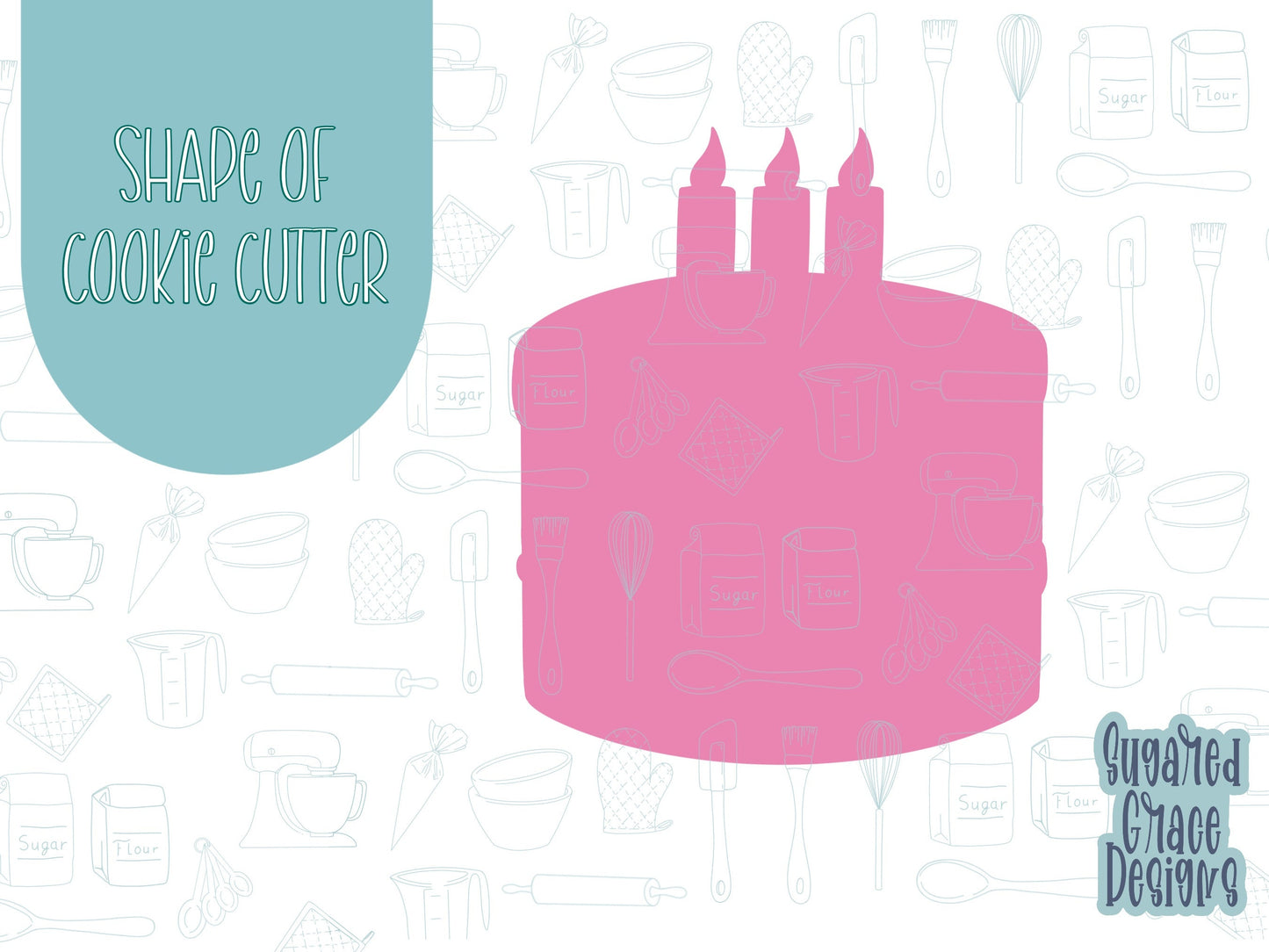 Comic style cake Cookie cutter stl, png image file, 3D printing, instant download, Eddie edible ink printer, comic cookie, comic cake,