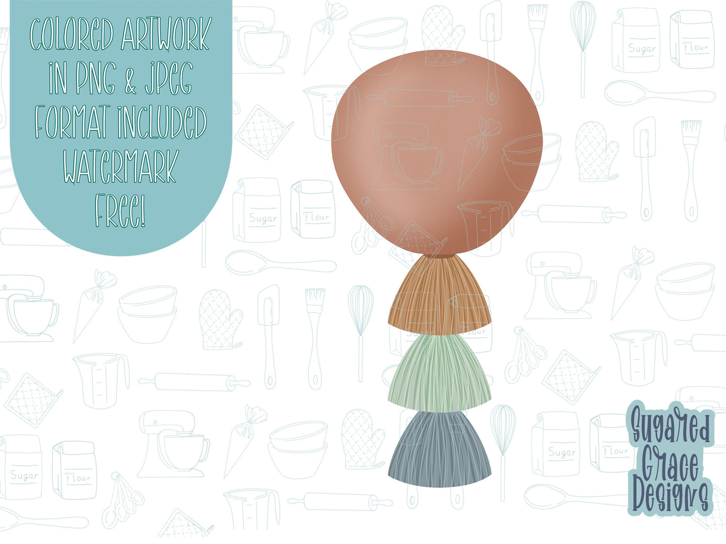 Boho balloon Cookie cutter stl, png image file, 3D printing, instant download, birthday png for Eddie edible ink printer, boho birthday stl