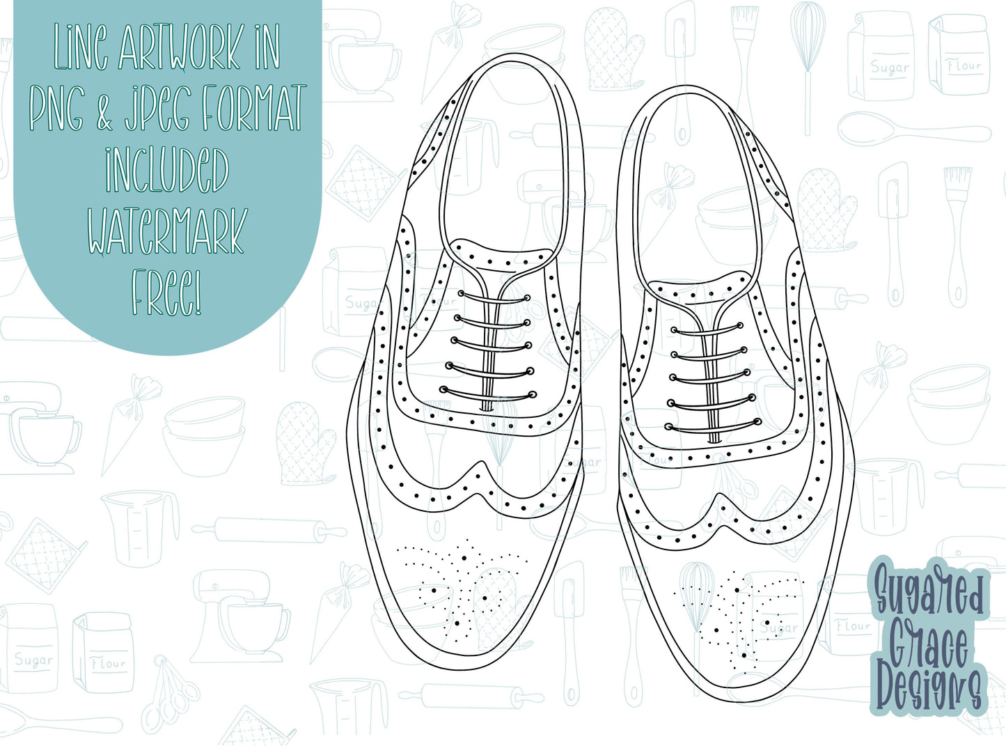 Brown leather dress shoes Cookie cutter stl files for 3d printing, printable png images for Eddie edible printers, masculine Father’s Day