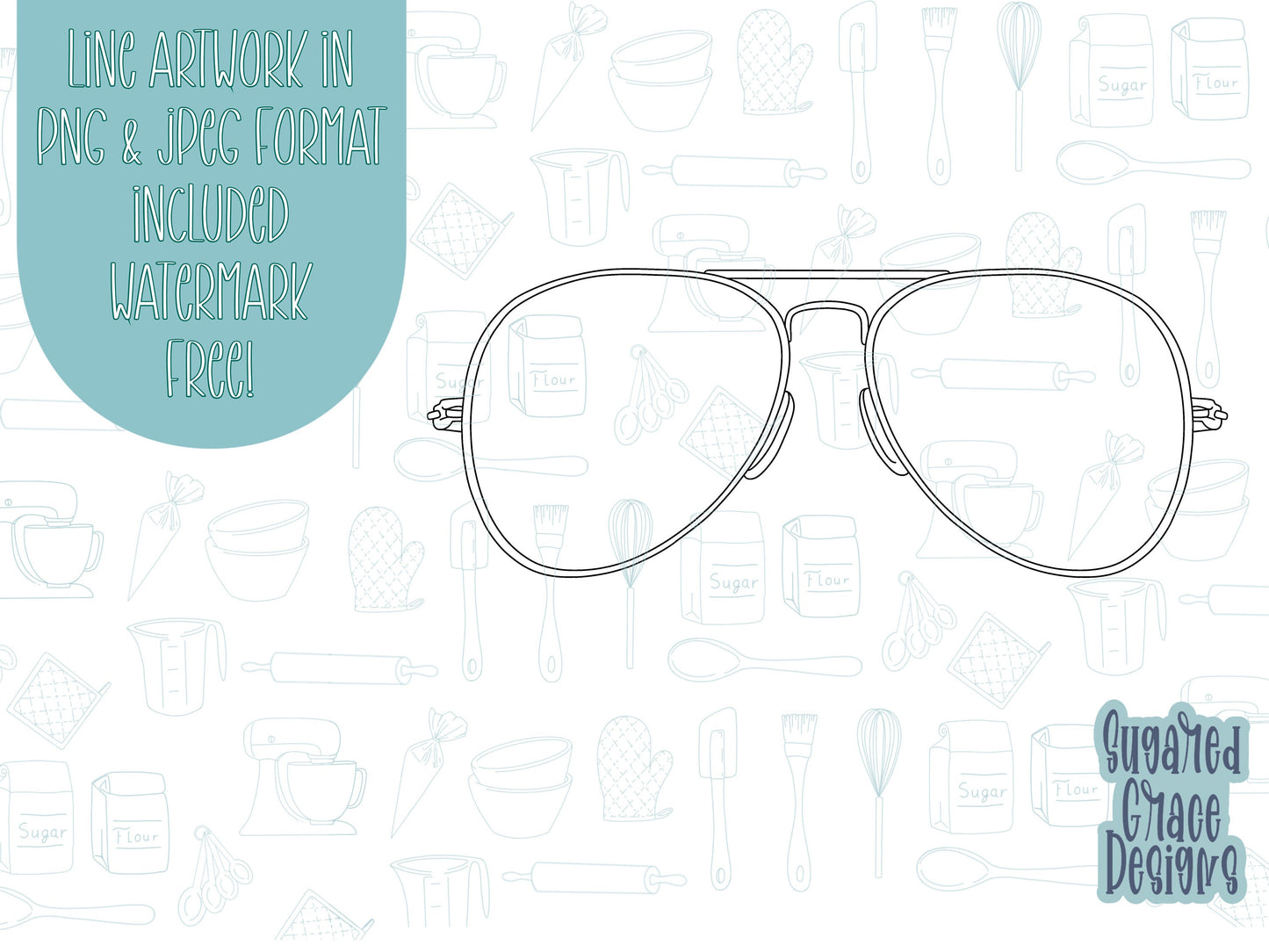 Cool sunglasses Cookie cutter stl files for 3d printing, printable png images for Eddie edible printers, masculine Father’s Day gift for dad