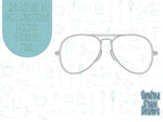 Cool sunglasses Cookie cutter stl files for 3d printing, printable png images for Eddie edible printers, masculine Father’s Day gift for dad