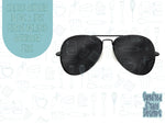 Cool sunglasses Cookie cutter stl files for 3d printing, printable png images for Eddie edible printers, masculine Father’s Day gift for dad