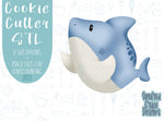 Victory Shark Cookie cutter stl files for 3d printing, printable png images for Eddie edible printers, shark week, summer break, sea animal