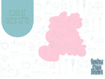 Let’s go girls plaque Cookie cutter stl files for 3d printing, bachelorette cowgirl printable png images for Eddie edible printers
