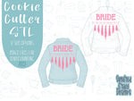Jean jacket Cookie cutter stl files for 3d printing, bachelorette printable png images for Eddie edible printers
