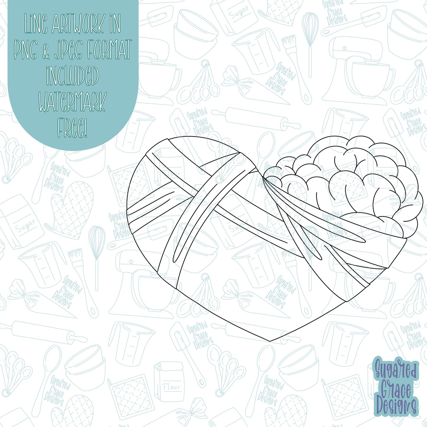 Zombie heart Cookie cutter stl files for 3d printing with matching printable png images for Eddie edible printers