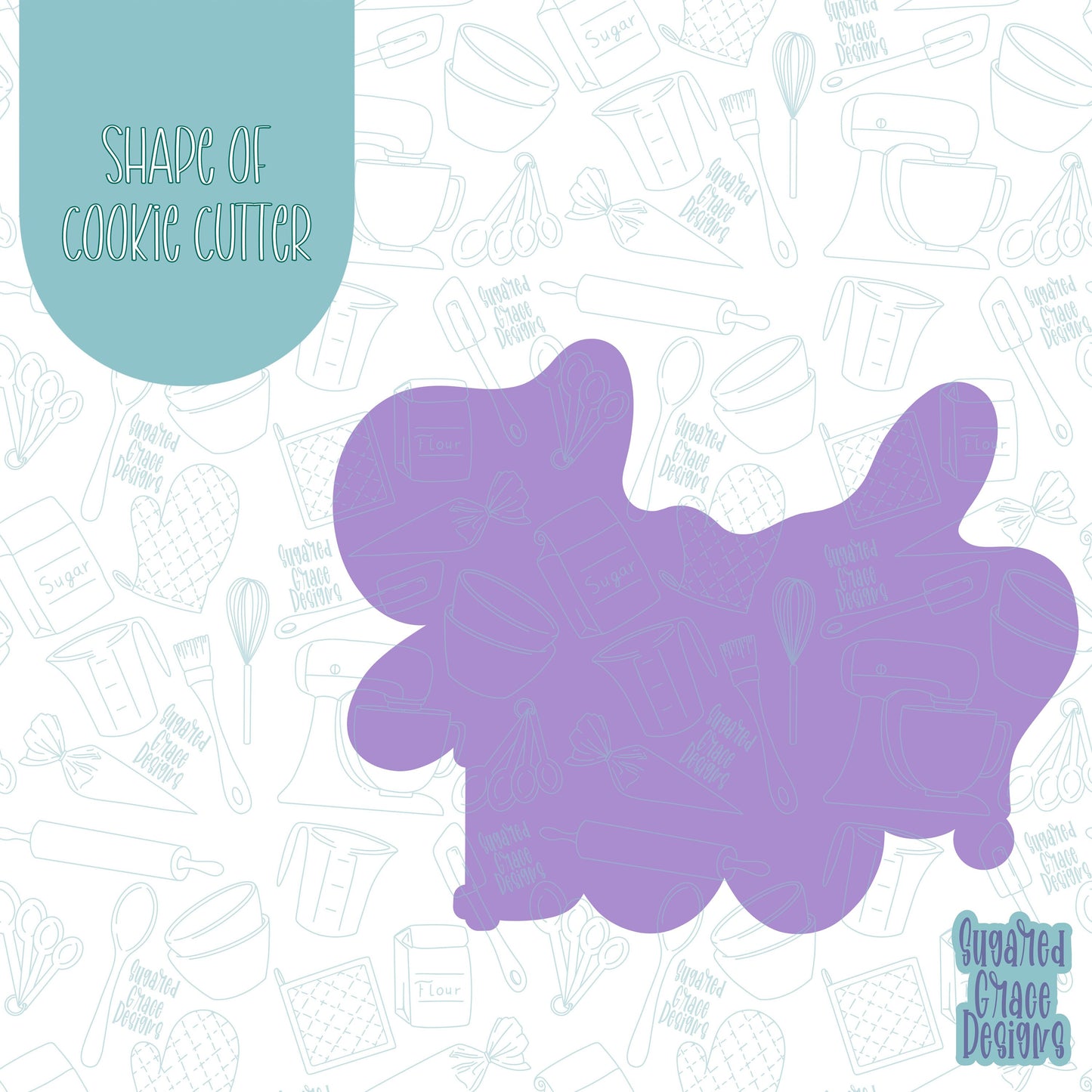 Halloween baby gender reveal Cookie cutter stl files for 3d printing with matching printable png images for Eddie edible printers, ghoul boo