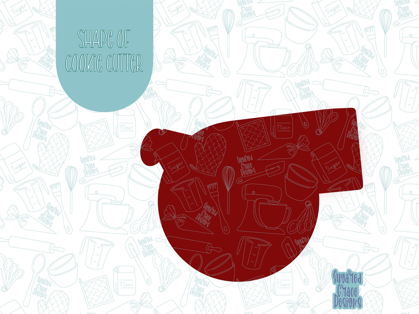 Referee whistle Cookie cutter stl files for 3d printing with matching printable png images for Eddie edible printers