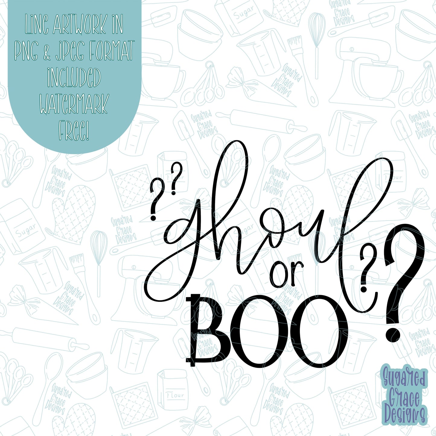 Halloween baby gender reveal Cookie cutter stl files for 3d printing with matching printable png images for Eddie edible printers, ghoul boo