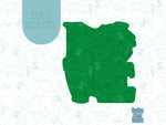 Cheer love cookie cutter stl file set for 3d printing with matching printable png images for Eddie edible printers