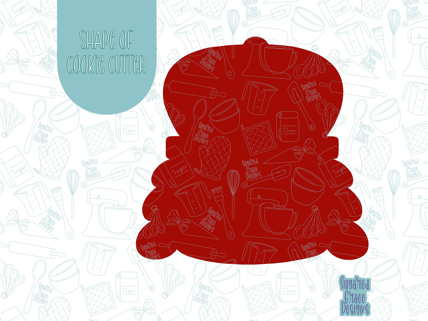 Nutcracker Cookie cutter STL file for 3D printing with png printable instant download for EDDIE edible ink printer