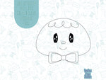 Gingerbread man Cookie cutter STL file for 3D printing with png printable instant download for EDDIE edible ink printer