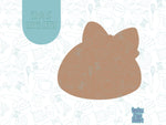 Mrs Gingerbread girl Cookie cutter STL file for 3D printing with png printable instant download for EDDIE edible ink printer